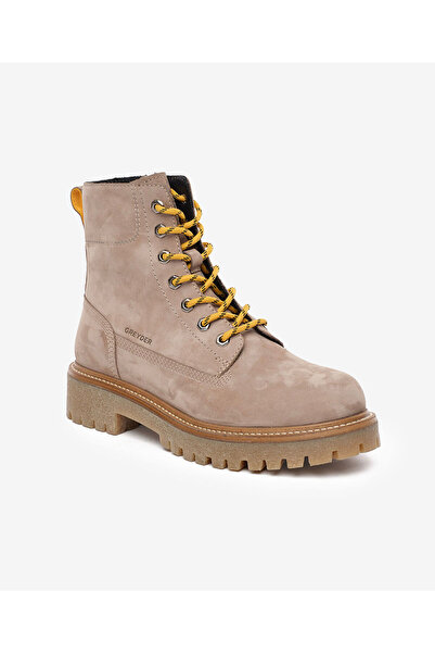 Greyder Erkek Vizon Hakiki Deri Military Bot 5K1UB18872