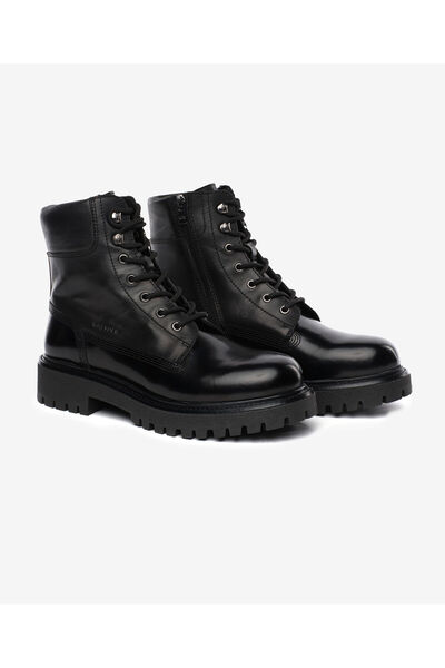 Greyder Erkek Siyah Hakiki Deri Military Bot 5K1UB18870