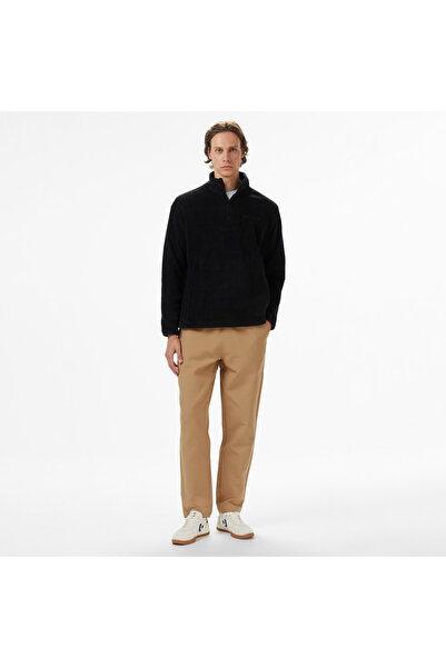 United 4 United4 Men's Black Half Zip Sweatshirt