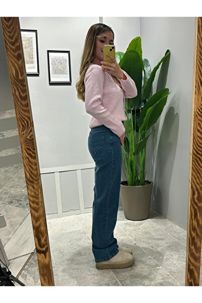 QBZ JEAN DREPT CU TALIE ÎNALTĂ