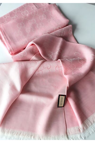 Helyabutik İnce Kumaş G Tema Pamuklu Şal Yün İpek Şal 4 Mevsim Çift Taraflı