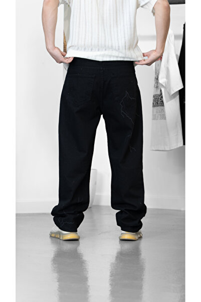 COCOPELLI Lightning Patterned Black Baggy Coc1269