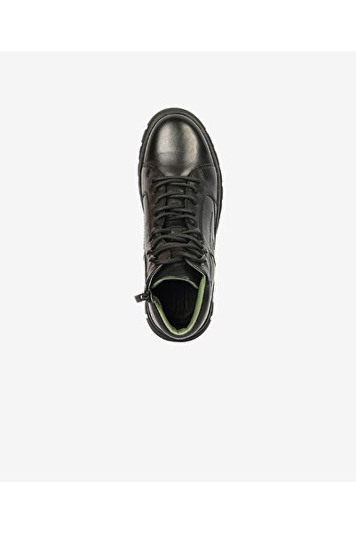 Greyder Erkek Siyah Hakiki Deri Bot 5K1UB64618