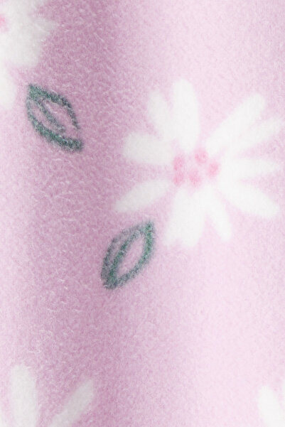 Carter's Baby Girl Purple Fleece Jumpsuit