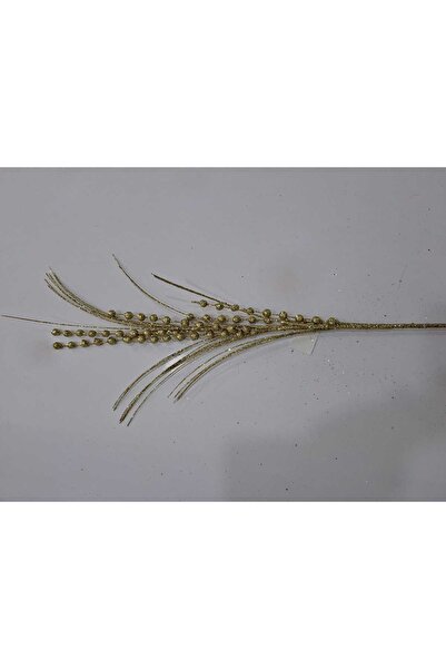 Astaş Christmas Decorative Branch Gold 75 cm