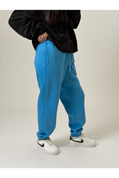 COCOPELLI Fleece-Lined Blue Women's Jogger Tracksuit Coc2540