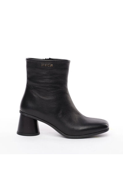 Greyder Γυναικείες Μαύρες Γνήσιες Δερμάτινες Μπότες 5K2DB34504