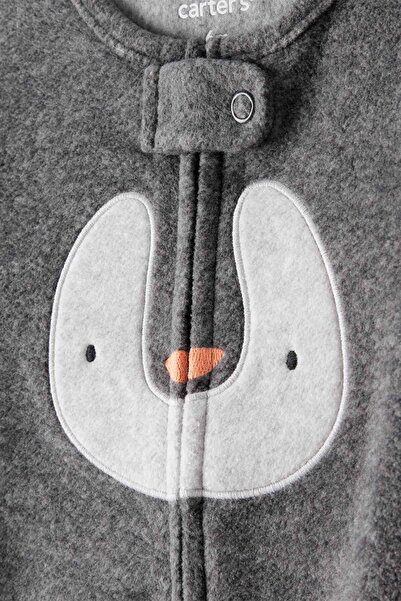 Carter's Baby Baby Gray Fleece Jumpsuit