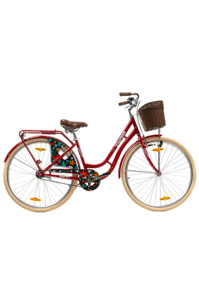 Devron Bicicleta Oras Grazia 1S - 28 Inch, M, Red
