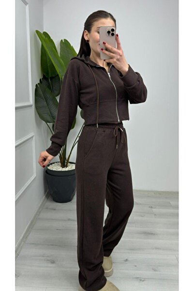 TUNAM BUTİK 2030 Zippered Hooded Thessaloniki Team Bitter Coffee