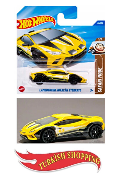 HOT WHEELS 1/64 ölçek 2025 case lamborghini huracan sterrato