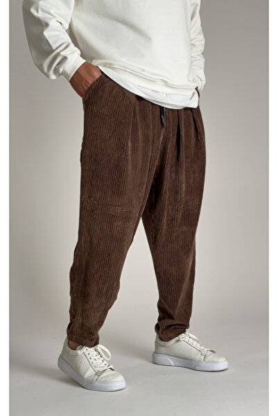 COCOPELLI Pleated Brown Men's Half-Shalwar Coc2525