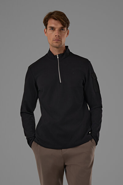 Exuma ERKEK KAYIKÇI YAKA SWEATSHIRT 2519009