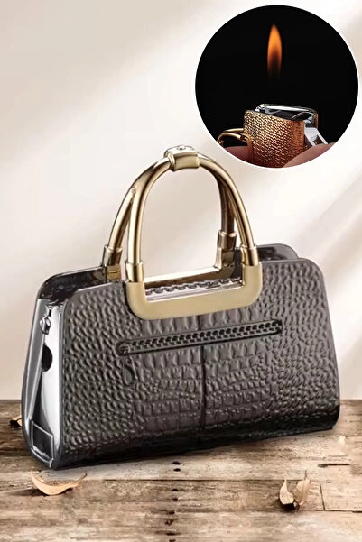 HobiShop Yeni Trend Kadınlara Özel Hediyelik Şık Tasarım Çanta Şeklinde Gazlı...