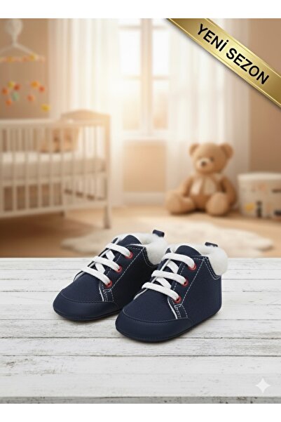 Baby Pattini Süet kürklü Patik