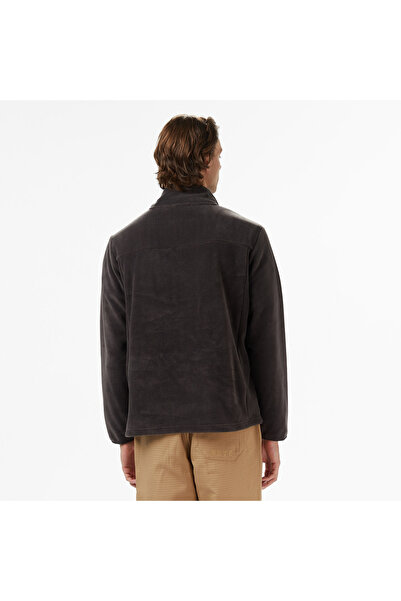 United 4 United4 Men's Gray Half Zip Sweatshirt