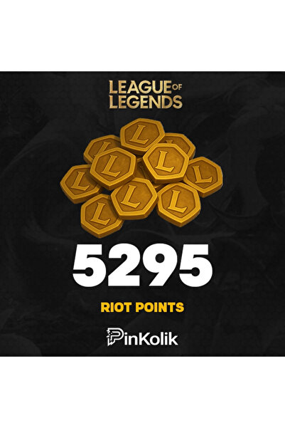 Riot Games League Of Legends 5295 RP - LOL Riot Points TR'de Geçerli.