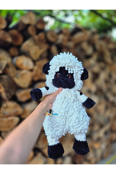 OEM Woolsy, oaia alintatoare – Jucărie de pluș croșetată manual | Cadou Amigu...