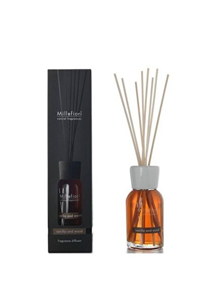 Millefiori Milano difuzor cu bețe de bambus - vanilie și lemn - 250 ml