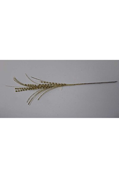 Astaş Christmas Decorative Branch Gold 75 cm