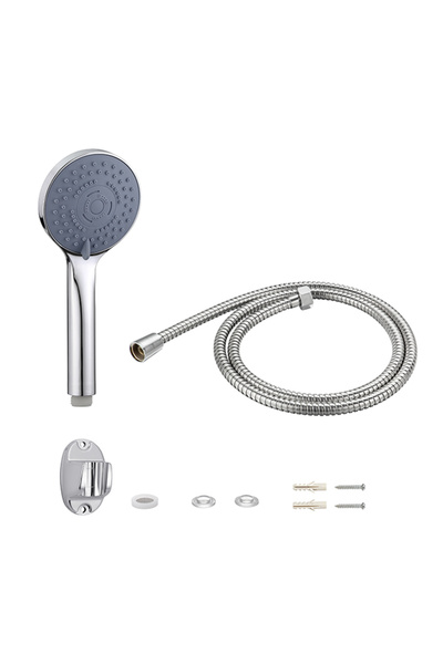 Lawazim Shower Head Set 1.5m - 3 Mode Water Saving Handheld Shower with Holder