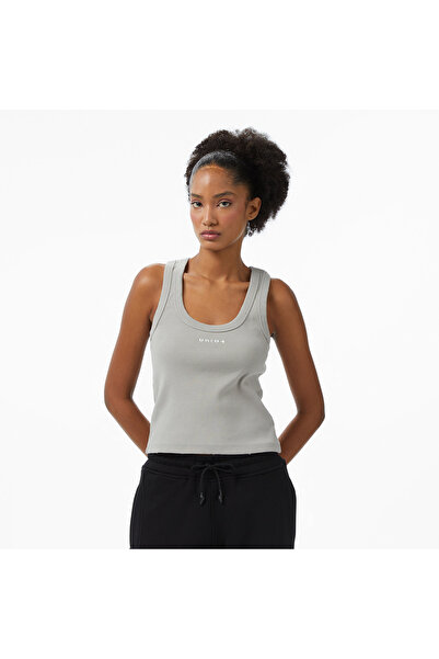 United 4 United4 Women's Gray Tank Top