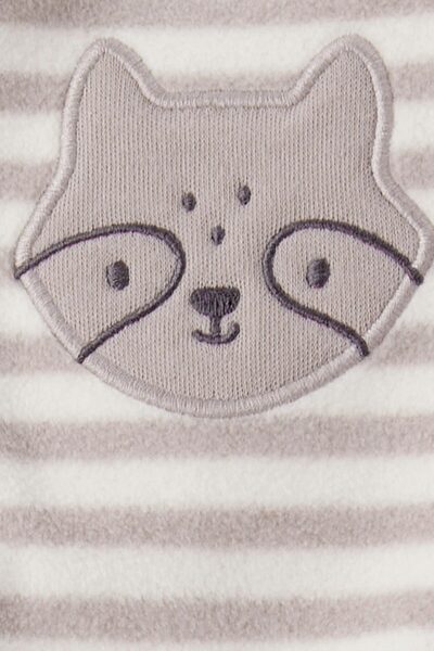 Carter's Baby Boy Brown Fleece Jumpsuit