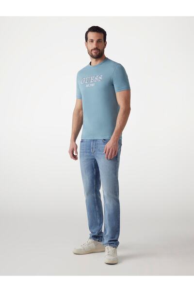 Guess Tricou Slim Fit pentru bărbați cu logo Ss Cn