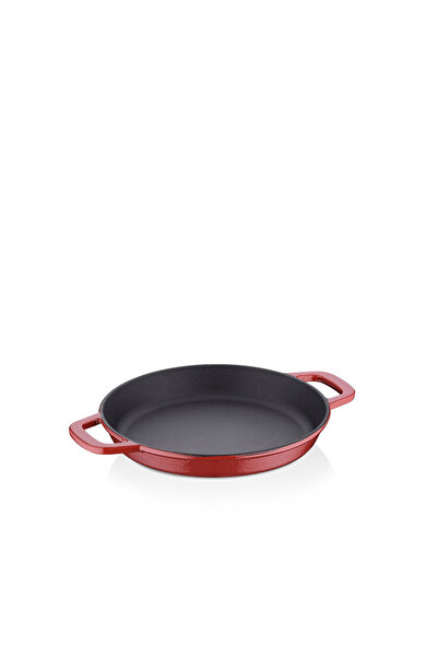 KORKMAZ Casta 18 cm Kırmızı Döküm Omlet A2827-1