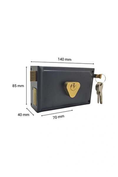 KALE TRAJLI DEMİR KAPI KİLİDİ ESKİ TİP 157AE ECO