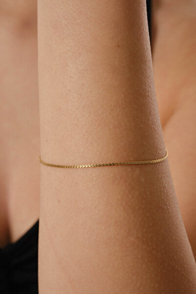 ByFlorya Jewelry سوار سلسلة فولاذي ملفوف، موديل للجنسين، لا يسود، 1 مم، مناسب...