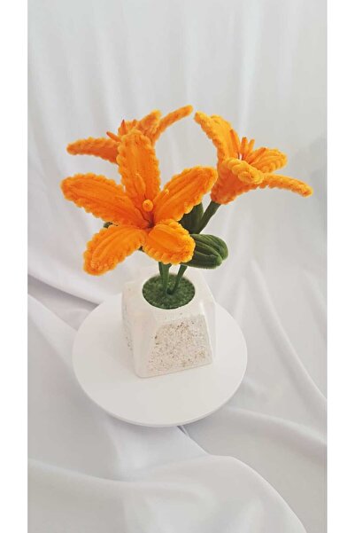 Badem Hediyecilik زهرة الزنبق أزرق بلون الكوبالت