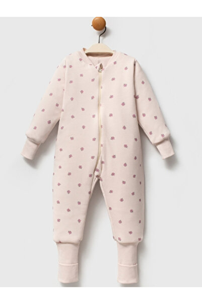 Ella Bonna Fermuarlı Bisiklet Yaka Uyku Tulumu Çoraplı Patikli 2,5 Tog