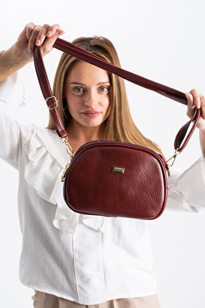 Sanmorris 1435 Geantă de umăr și crossbody pentru femei, din piele artificial...