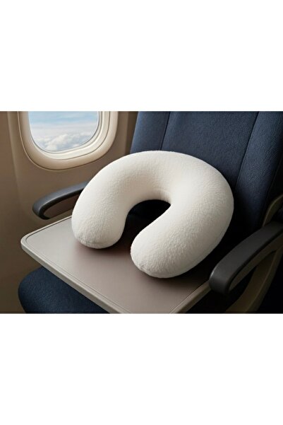 Yastıkland SEYAHAT PELUŞ BOYUN YASTIĞI ELYAF DOLGULU