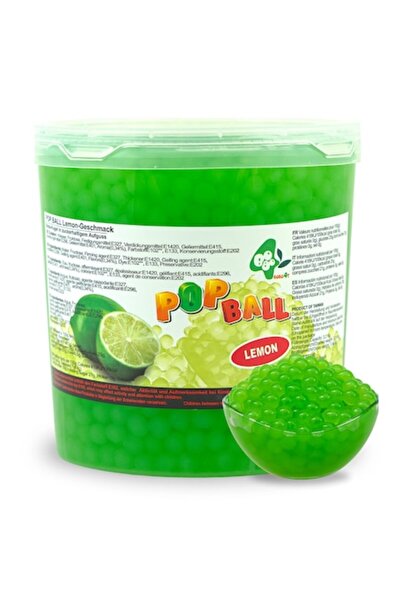 Boboq Lemon Popping Boba Pearls, 3.20 kg - EFE UNIVERSE