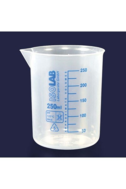 Beher - Polipropilen-100 ml - Mavi Baskılı - 1 Adet