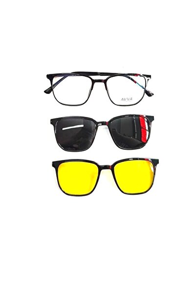 Avva 2125 C5 Polarized & Anti-Far Clip-On Men's Sunglasses