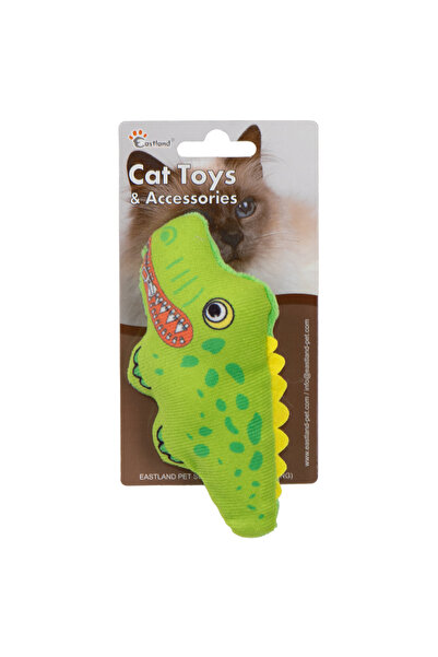 Eastland Drnds Cat Plush with Herbal Smoke (154631) Crocodile 15cm