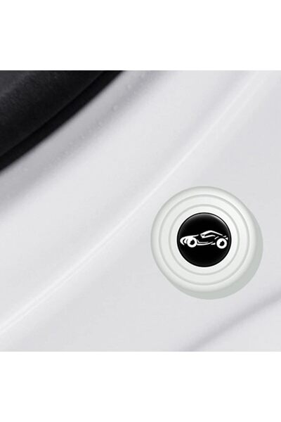 YONK 10pcs Anti-collision Silicone Pad Car Door Bumper Universal Shock Absorbing Mute Shock Noise