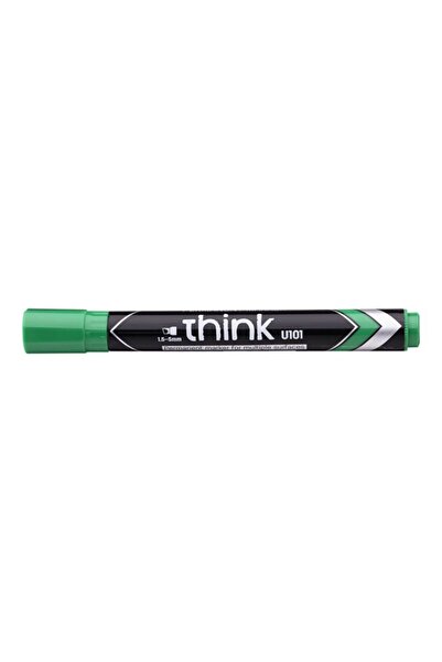 Deli Think Permanent Marker Green