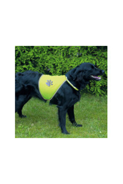 Trixie Vestă de siguranță XL, 47 cm, Gât 50-73 cm / Piept 72-95 cm, Galben neon