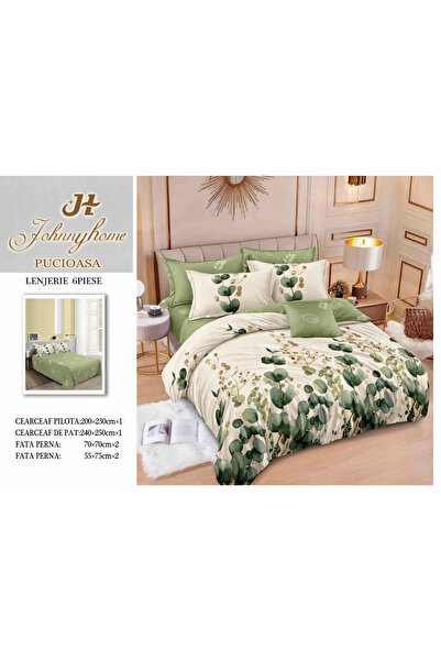 FIONNA.RO Finet Superior Bed Linen - Painted Leaves