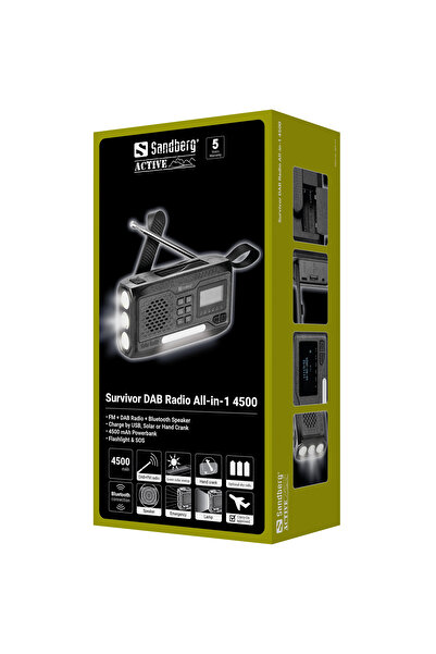 Other Radio Sandberg Survivor DAB All-in-1 4500mAh