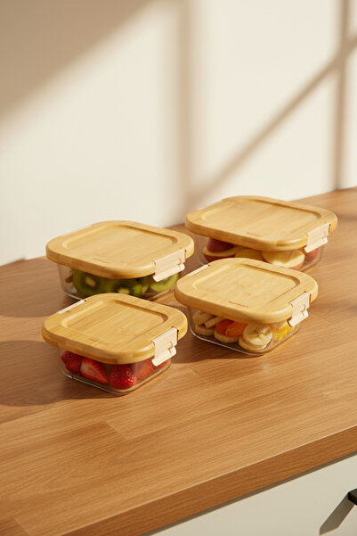 Bambum Patina 4-Piece Storage Set