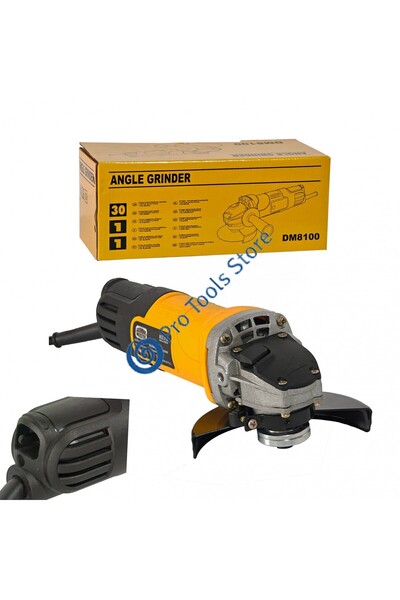 German Meister Electric angle grinder, German Meister, 1200 W, 125 mm, 10,000 rpm, New model