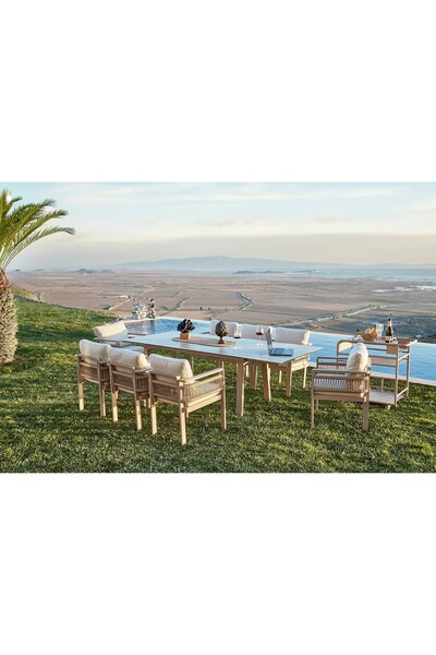 Erinöz Venedik Açılır Seramik Masa Takımı