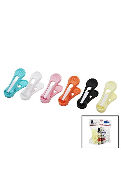Go İthalat 12 قطعة من مشابك الغسيل البلاستيكية الملونة من يايسيز (5250)