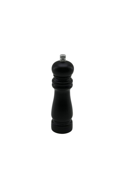 Go İthalat Black Wooden Small= Diameter: 4.5cm - Length: 15.5cm Salt - Spice ...