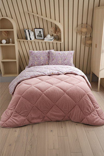 Formeya Nordelle King Size Luxury Wellsoft Quilt Double-Sided - Quilt Set with 2 Pillowcases 215X235 cm